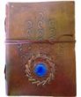 5" x 7" Evil Eye Stone Embossed leather w/ cord