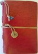 Red I Ching Bamboo leather journal