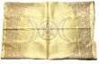 Gold Triple Moon altar cloth