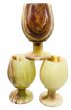 Onyx chalices 4 3/4"