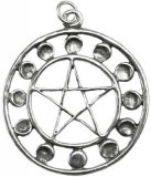 Lunar Pentagram amulet