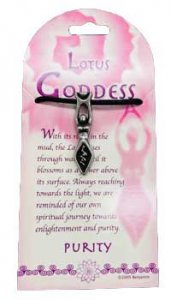 Lotus Goddess amulet