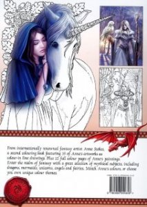 ANNE STOKES FANTASY ART COLORING BOOK 2