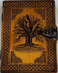5" x 7" Tree of Life leather w/ latch