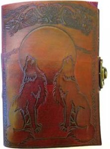 Wolf leather w/ latch