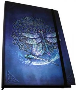 Celtic Dragonfly journal   5 1/2" x 8"