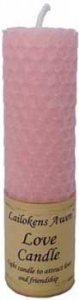 Love Lailokens Awen candle 4 1/4"