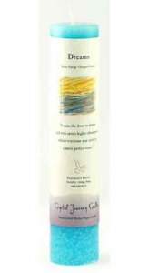 Dreams Reiki Charged Pillar candle