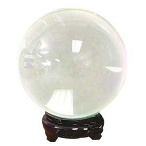 Clear crystal ball 75 mm