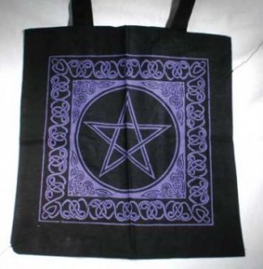 Celtic Pentacle book/tote bag