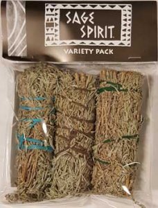 Variety smudge stick 3-Pack 5"