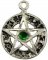 Celtic Knot Pentagram amulet