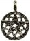 Knot Work Pentagram amulet