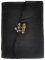 Black Buffalo Hunter leather blank book w/ latch