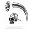 Tomb Skull Horn Earring
