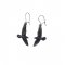 Black Raven Earrings