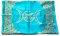 Turquoise Triple Moon altar cloth
