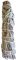 California White Sage smudge stick 7"